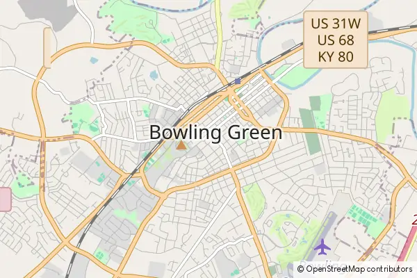 Mapa Bowling Green