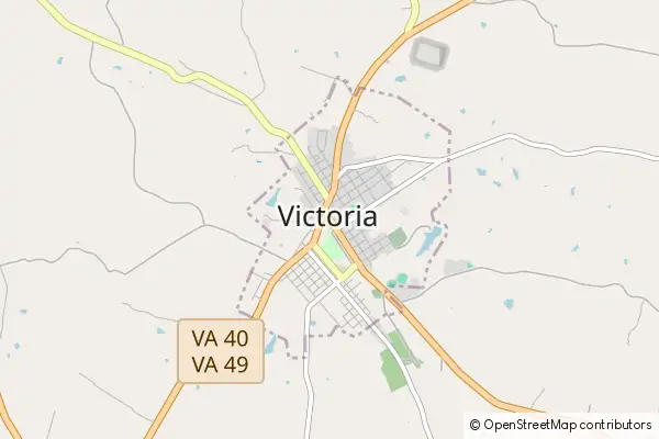 Mapa Victoria