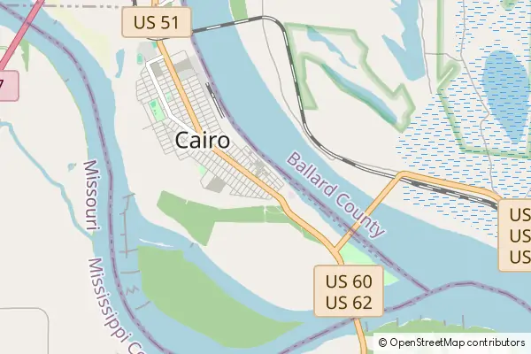 Mapa Cairo