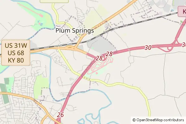 Mapa Park Narodowy Mammoth Cave