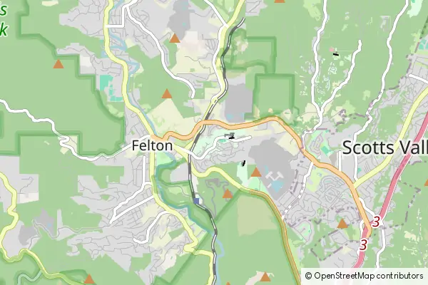 Mapa Mount Hermon