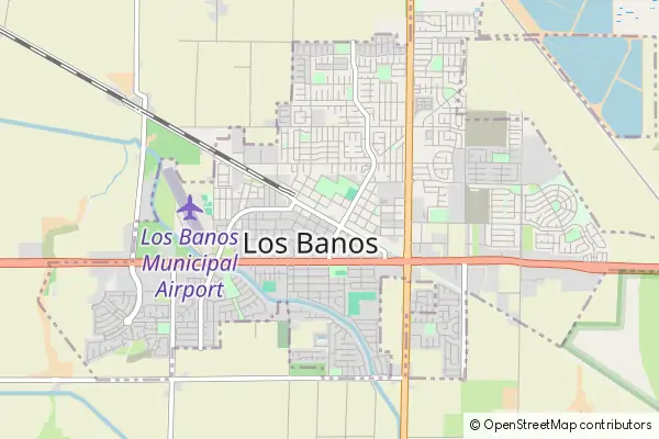 Mapa Los Banos