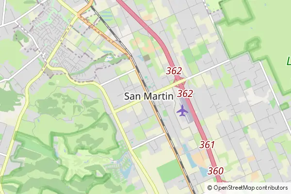 Mapa San Martin