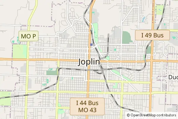 Mapa Joplin