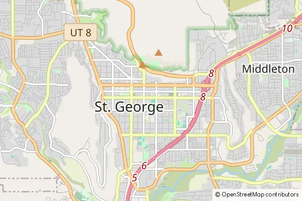 Mapa St. George