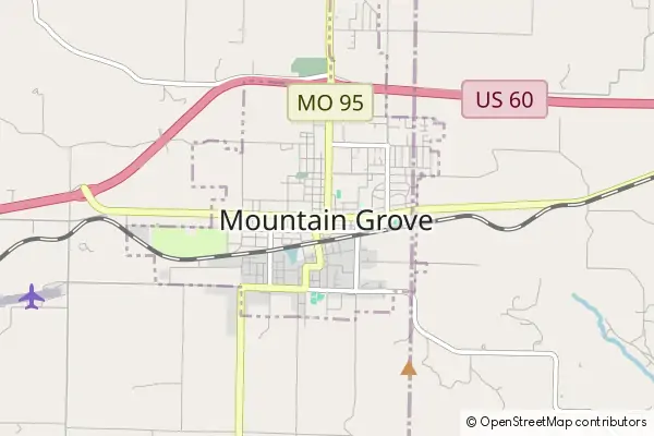 Mapa Mountain Grove