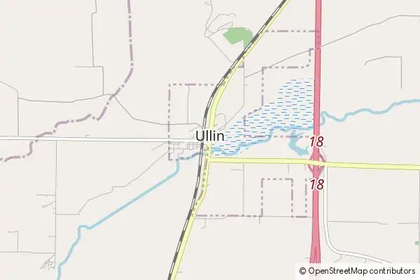 Mapa Ullin