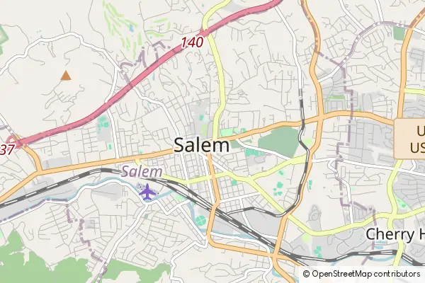 Mapa Salem