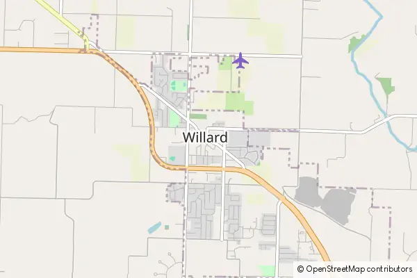 Mapa Willard