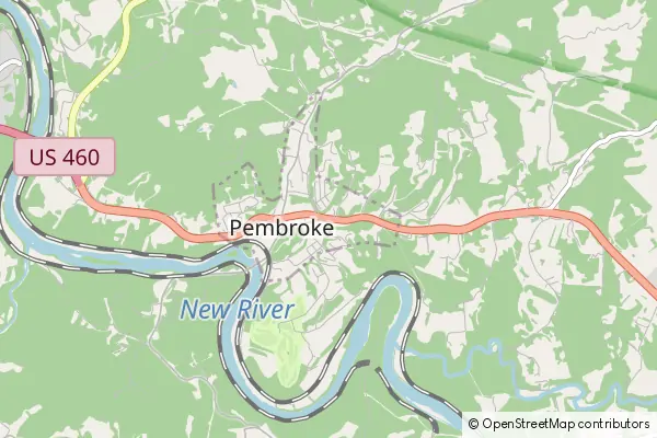 Mapa Pembroke