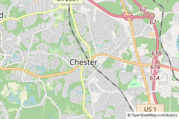 Mapa Chester