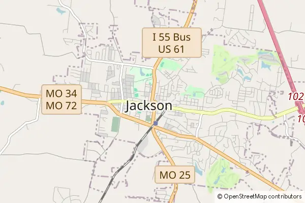 Mapa Jackson