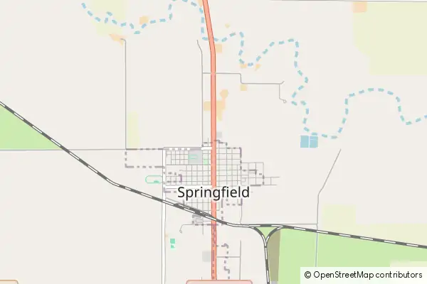 Mapa Springfield