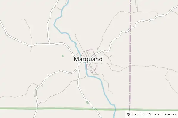 Mapa Marquand