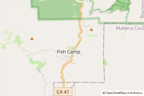 Mapa Fish Camp