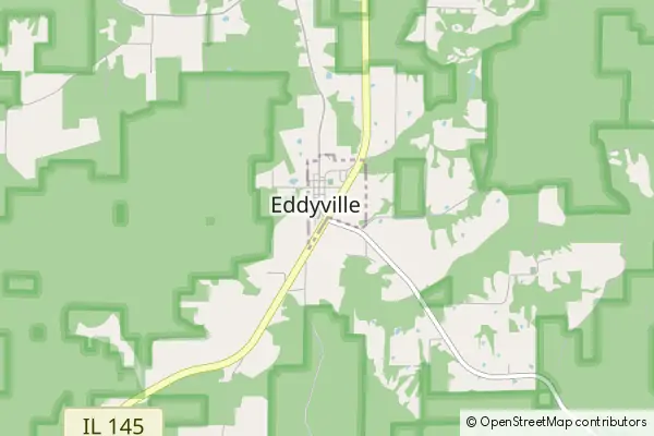 Mapa Eddyville