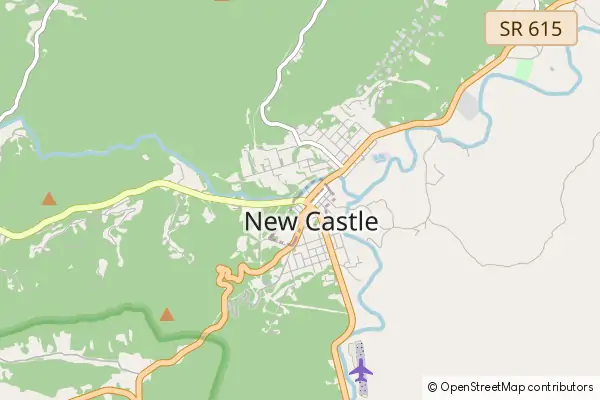 Mapa New Castle