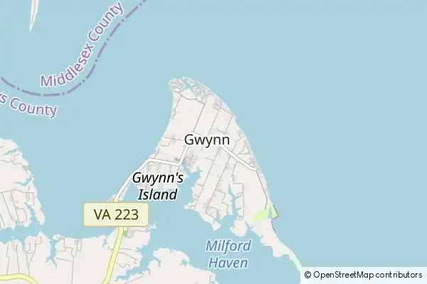 Mapa Gwynn