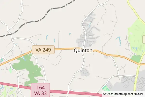 Mapa Quinton