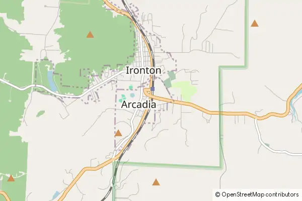 Mapa Arcadia