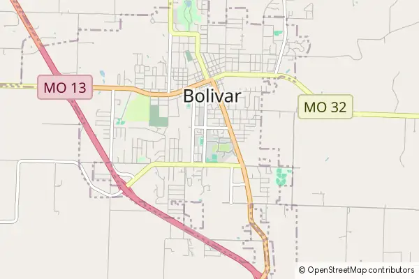 Mapa Bolivar