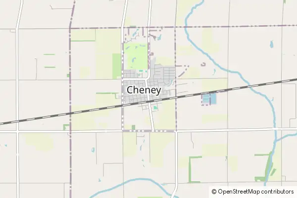 Mapa Cheney