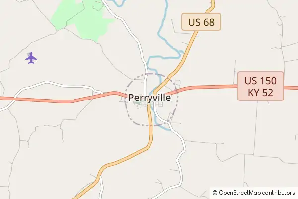 Mapa Perryville