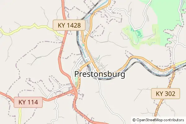 Mapa Prestonsburg