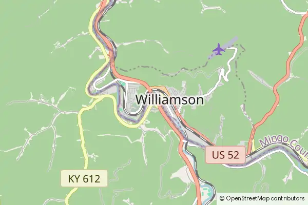 Mapa South Williamson