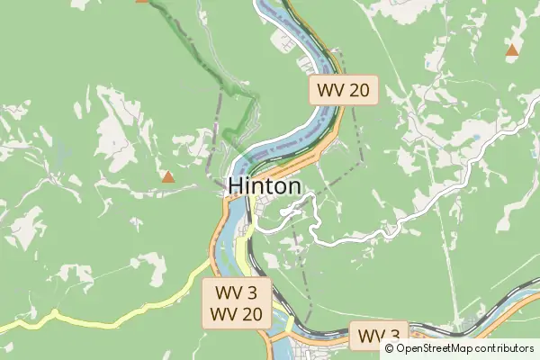 Mapa Hinton