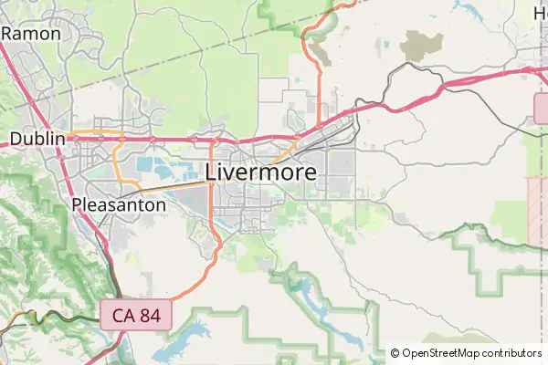 Mapa Livermore