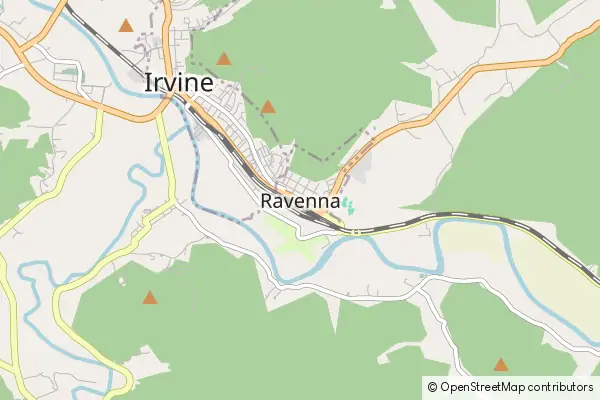 Mapa Ravenna