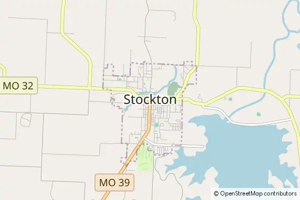 Mapa Stockton