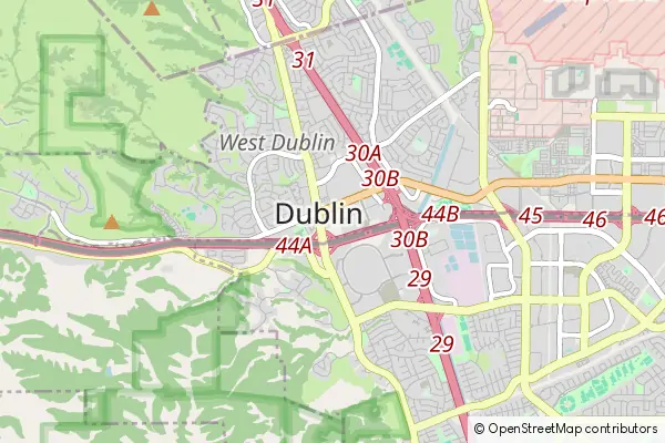 Mapa Dublin