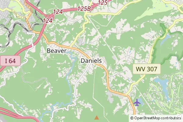 Mapa Daniels