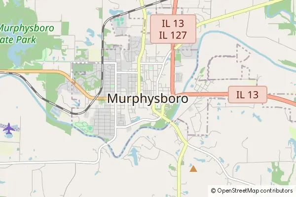 Mapa Murphysboro