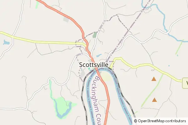 Mapa Scottsville