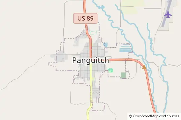 Mapa Panguitch