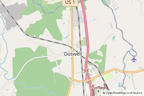 Mapa Doswell