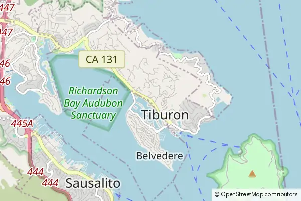 Mapa Tiburon