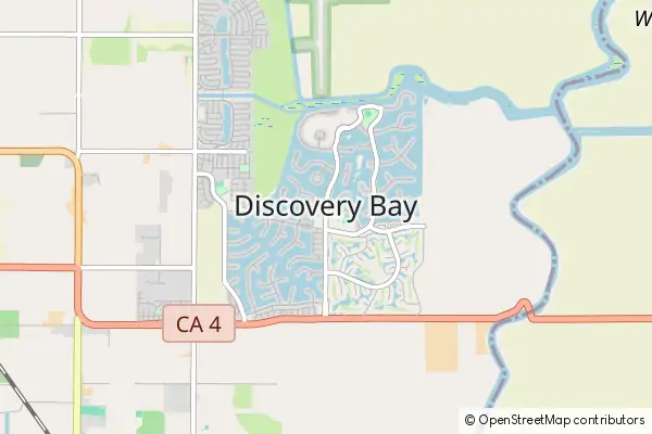 Mapa Discovery Bay