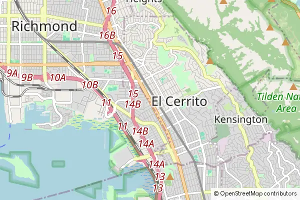 Mapa El Cerrito