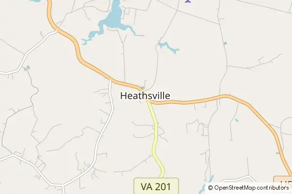 Mapa Heathsville