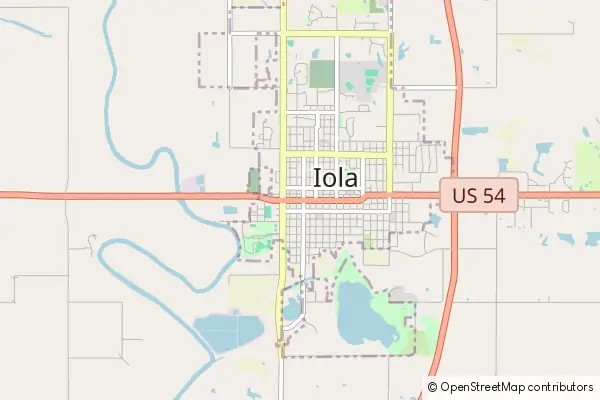 Mapa Iola