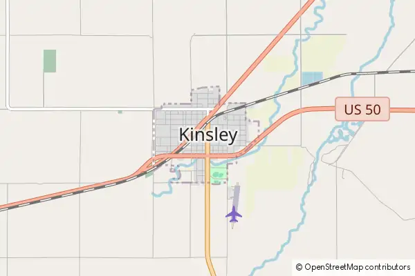 Mapa Kinsley