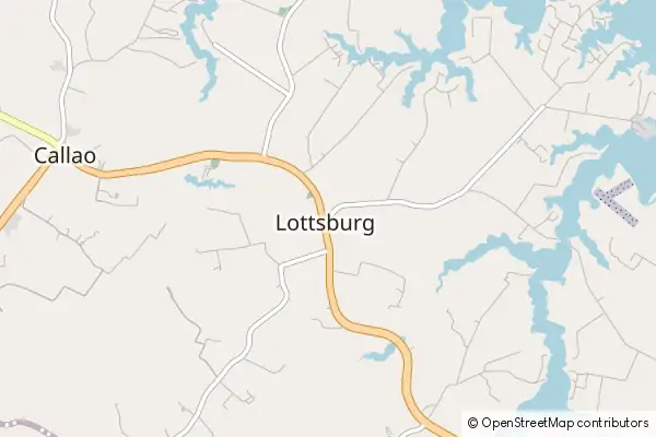 Mapa Lottsburg