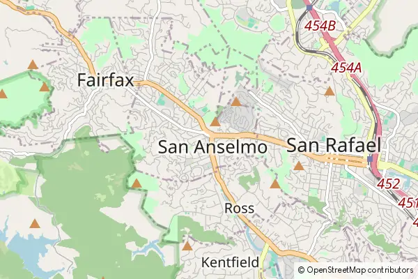 Mapa San Anselmo