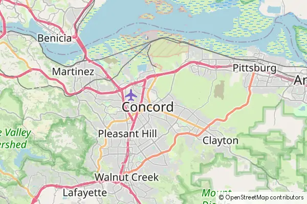 Mapa Concord