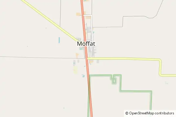 Mapa Moffat