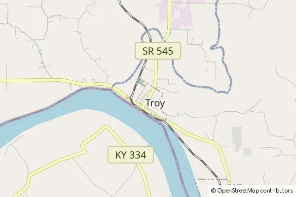 Mapa Troy